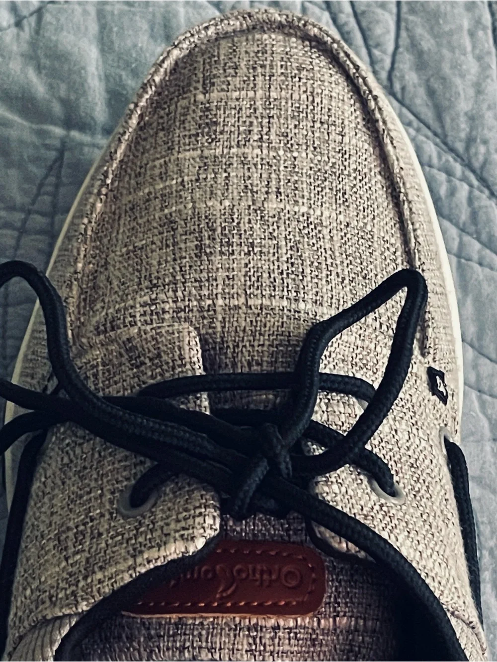 OrthoComfoot Lace-up Canvas Casual/Deck Shoes                 Men’s Size46 (12US